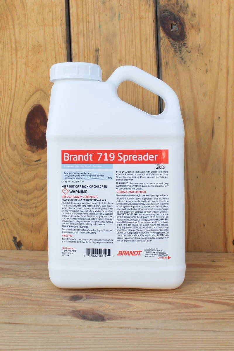 Brandt 719 Spreader Penetrant Wetting Agent - 1 Gallon