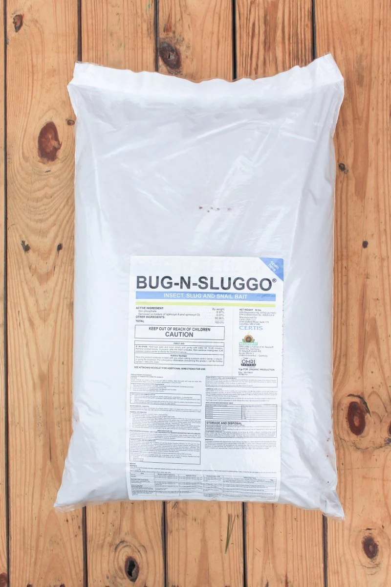 Bug-N-Sluggo Insect, Slug and Snail Bait - 50 lb