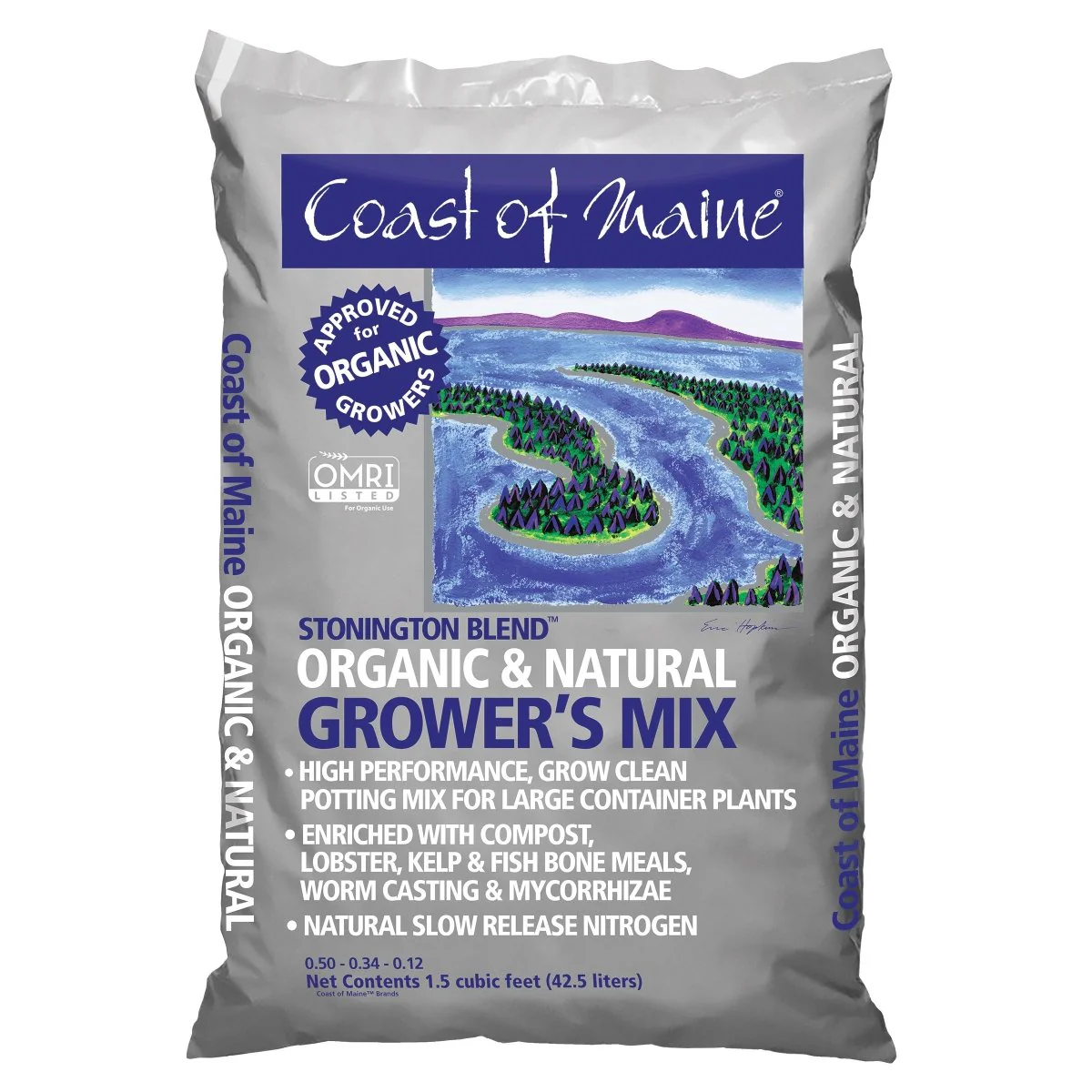 Coast of Maine Stonington Platinum Growers Mix - 1.5 cu ft Bag - Image 3