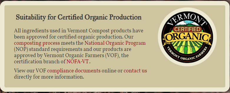 Vermont Compost Compost Plus - 20 Qt Bag - Image 3