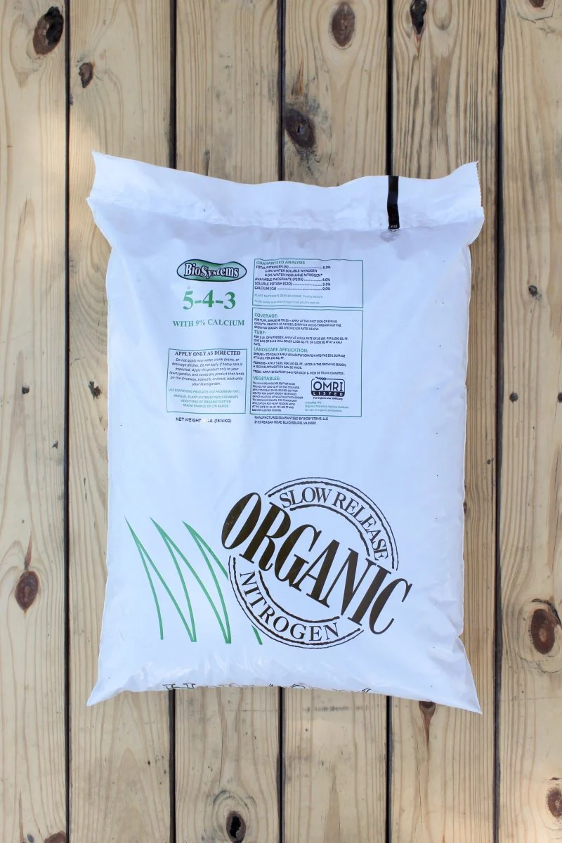 Harmony Ag Organic Fertilizer (5-4-3) 9% Calcium - 40 lb Bag