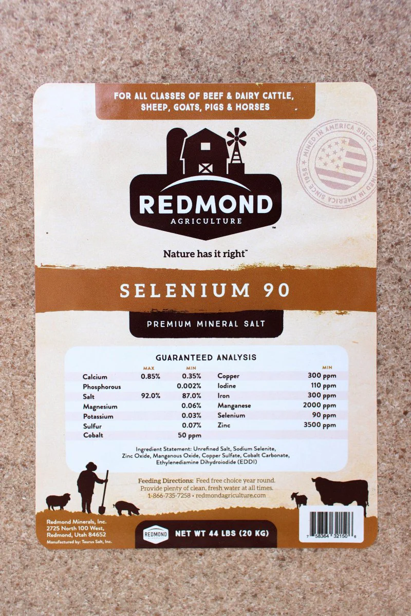 Redmond Selenium 90 Salt Blocks - 44 lb Block - Image 3