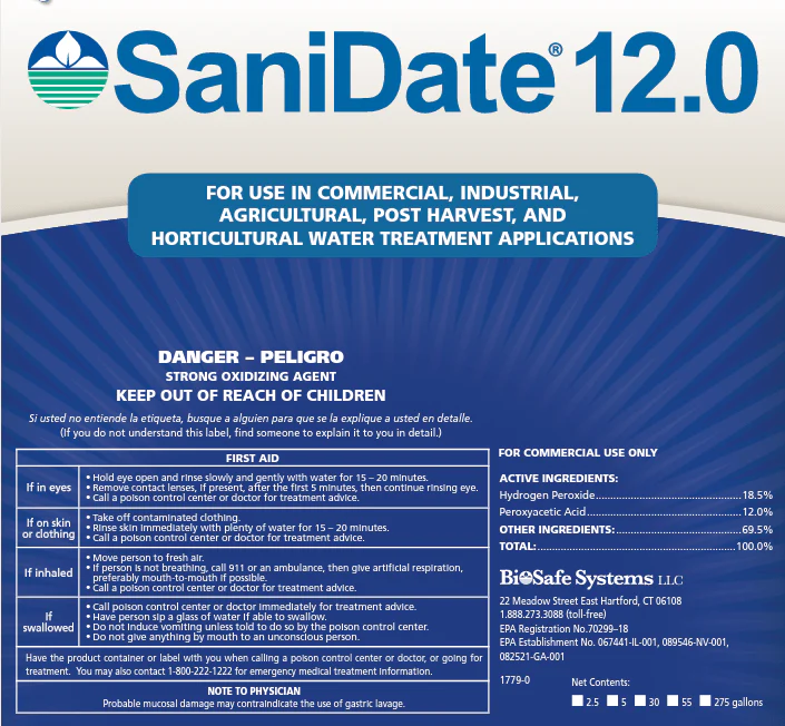 SaniDate 12.0 - 5 gallon - Image 2