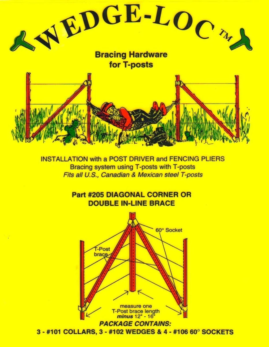 Wedge-Loc Corner/Double In-Line Brace Set #205 - Image 3