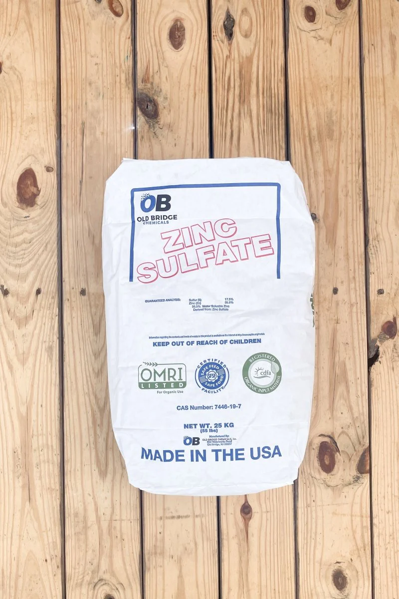 Zinc Sulfate Powder, Ag & Livestock- 55 lb Bag